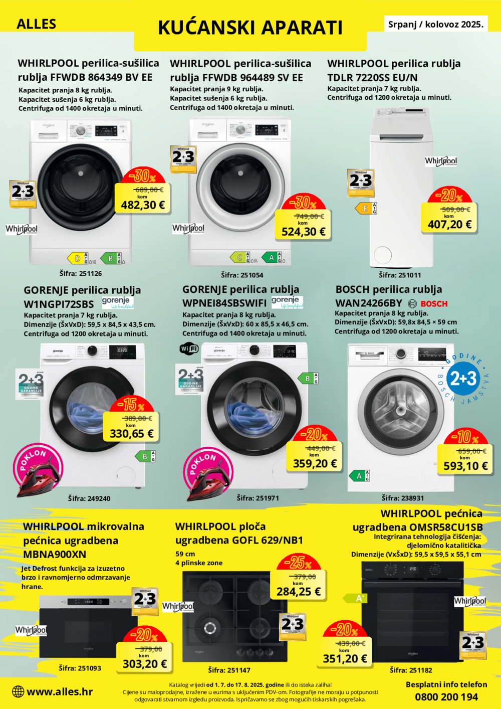 Alles katalog 01. 07. 2025. - 17. 08. 2025.