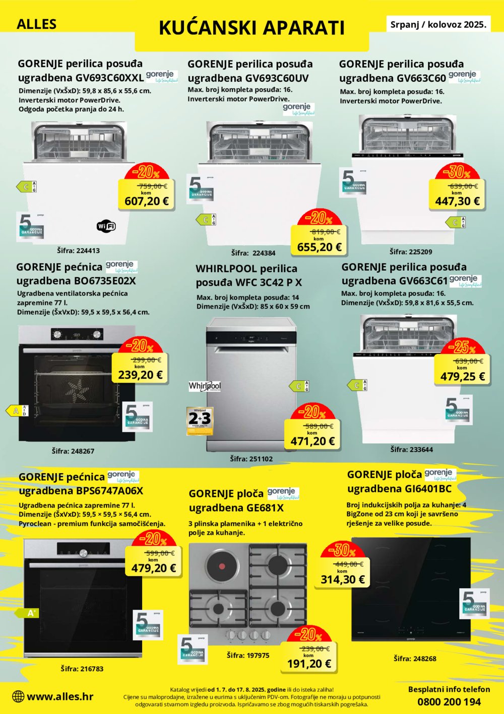 Alles katalog 01. 07. 2025. - 17. 08. 2025.