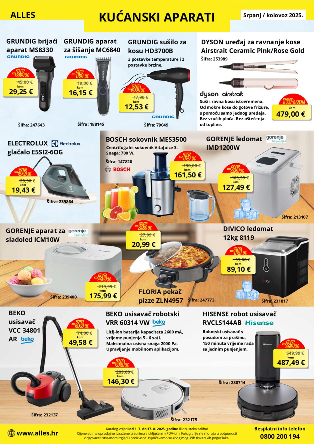 Alles katalog 01. 07. 2025. - 17. 08. 2025.