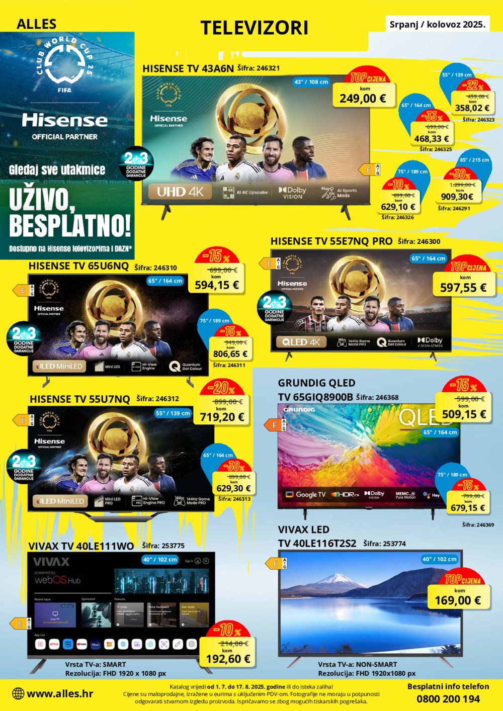 Alles katalog 01. 07. 2025. - 17. 08. 2025.