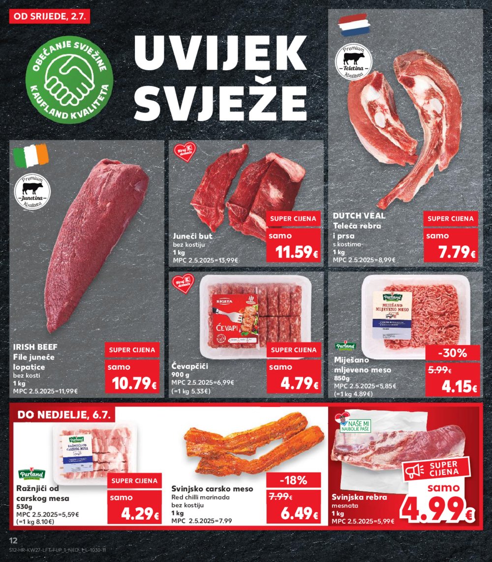 Kaufland katalog Akcija 02.07.-08.07.2025. VG, Po, Ro, Vo, Vu, DS, Ma