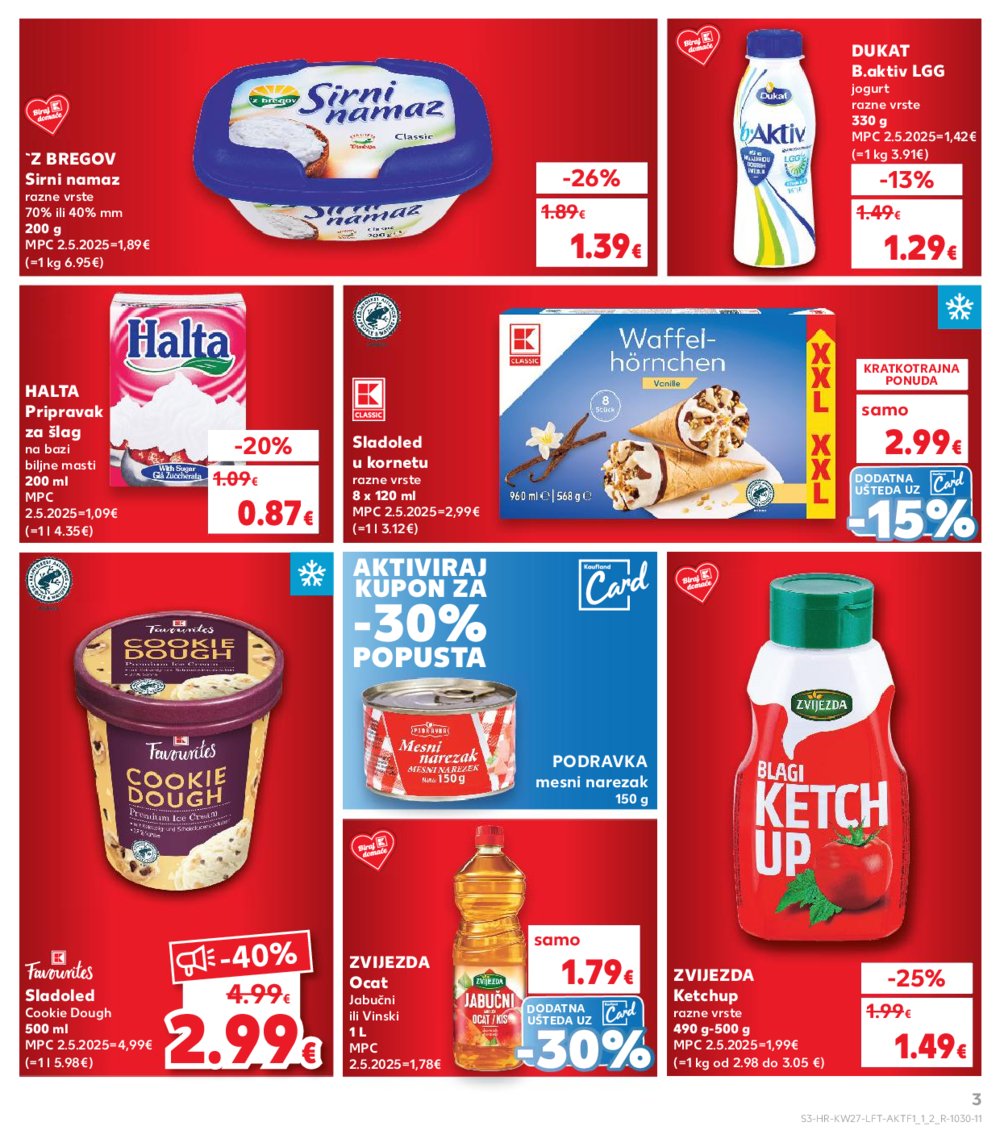 Kaufland katalog Akcija 02.07.-08.07.2025. VG, Po, Ro, Vo, Vu, DS, Ma