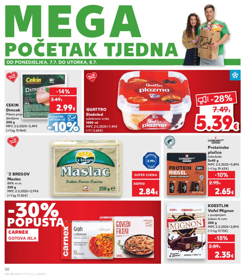Kaufland katalog Akcija 02.07.-08.07.2025. VG, Po, Ro, Vo, Vu, DS, Ma