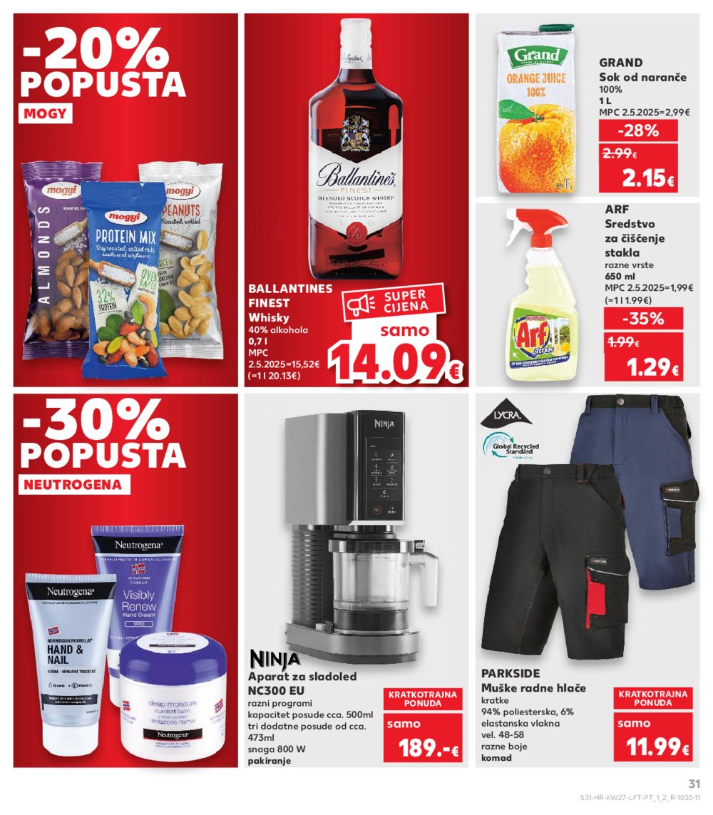Kaufland katalog Akcija 02.07.-08.07.2025. VG, Po, Ro, Vo, Vu, DS, Ma