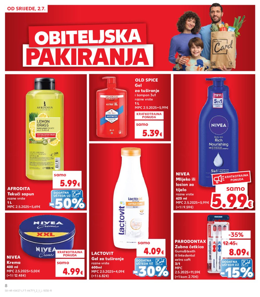 Kaufland katalog Akcija 02.07.-08.07.2025. VG, Po, Ro, Vo, Vu, DS, Ma
