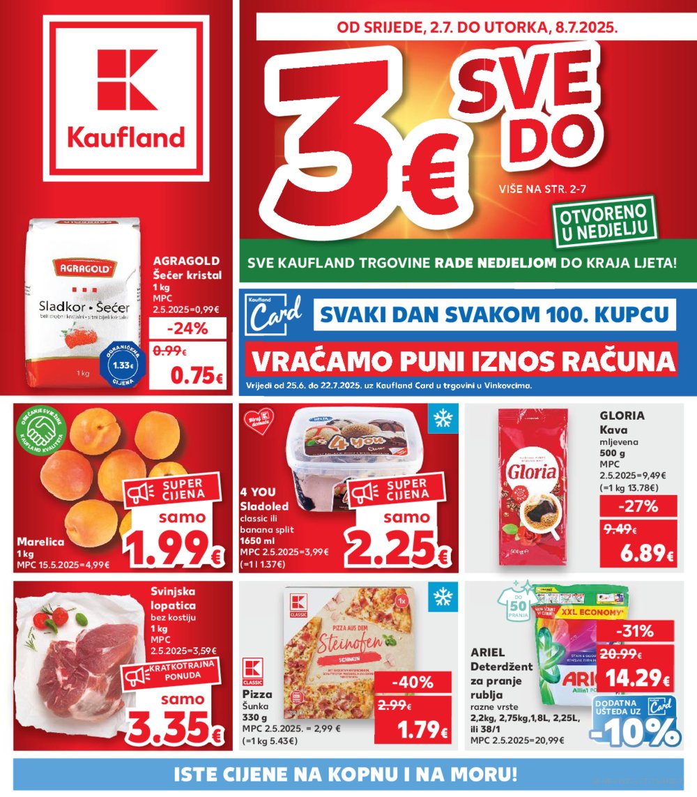 Kaufland katalog Akcija 02.07.-08.07.2025. Vinkovci
