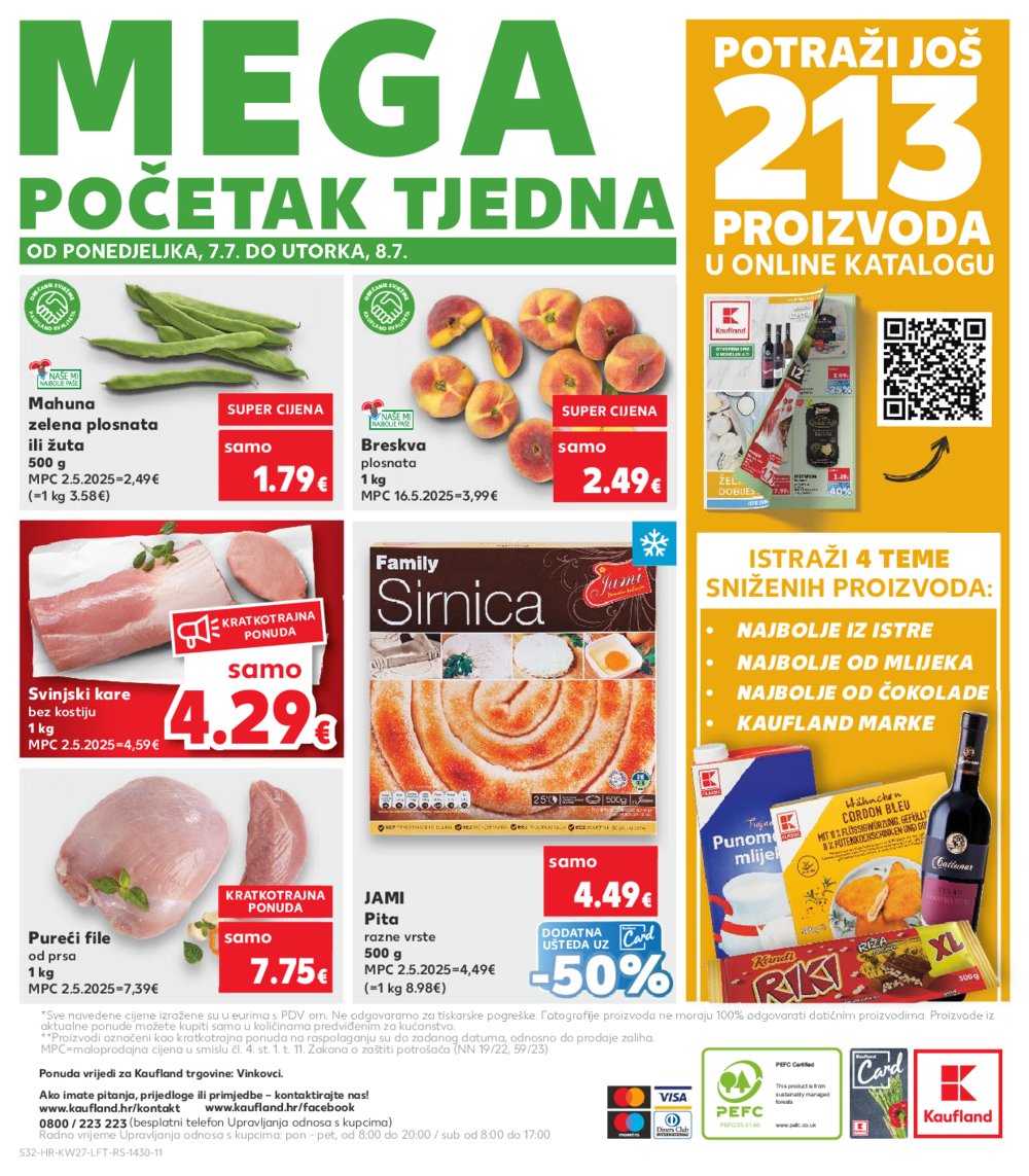 Kaufland katalog Akcija 02.07.-08.07.2025. Vinkovci