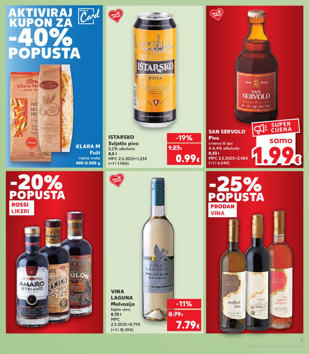 Kaufland katalog Kaufland marke 02.07.-08.07.2025. Odabrane poslovnice