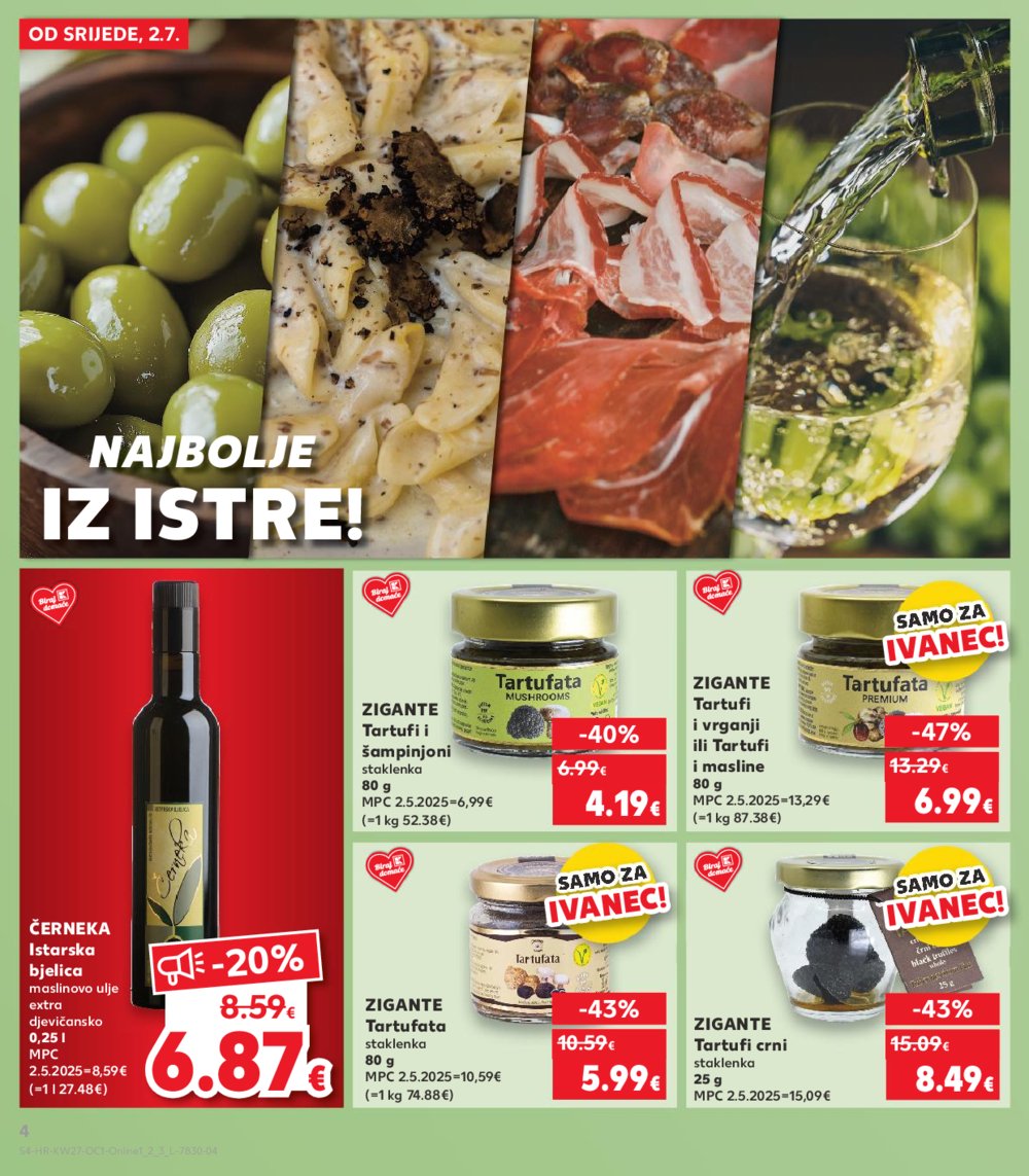 Kaufland katalog Kaufland marke 02.07.-08.07.2025. Ivanec