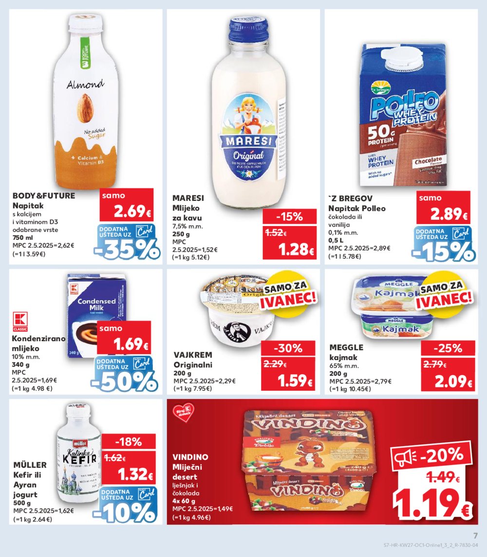 Kaufland katalog Kaufland marke 02.07.-08.07.2025. Ivanec