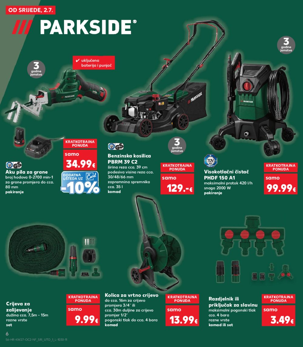 Kaufland katalog Neprehrambenih proizvoda 02.07.-08.07.2025. VG, Po, Ro, Vo, Vu, DS, Ma, Iv