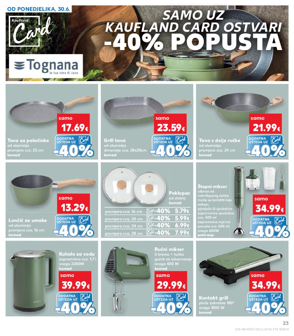 Kaufland katalog Neprehrambenih proizvoda 02.07.-08.07.2025. VG, Po, Ro, Vo, Vu, DS, Ma, Iv