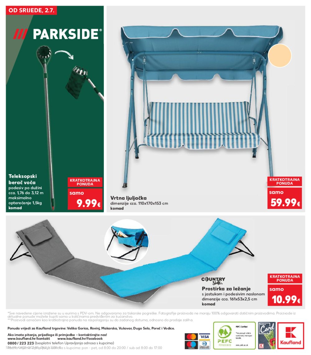 Kaufland katalog Neprehrambenih proizvoda 02.07.-08.07.2025. VG, Po, Ro, Vo, Vu, DS, Ma, Iv