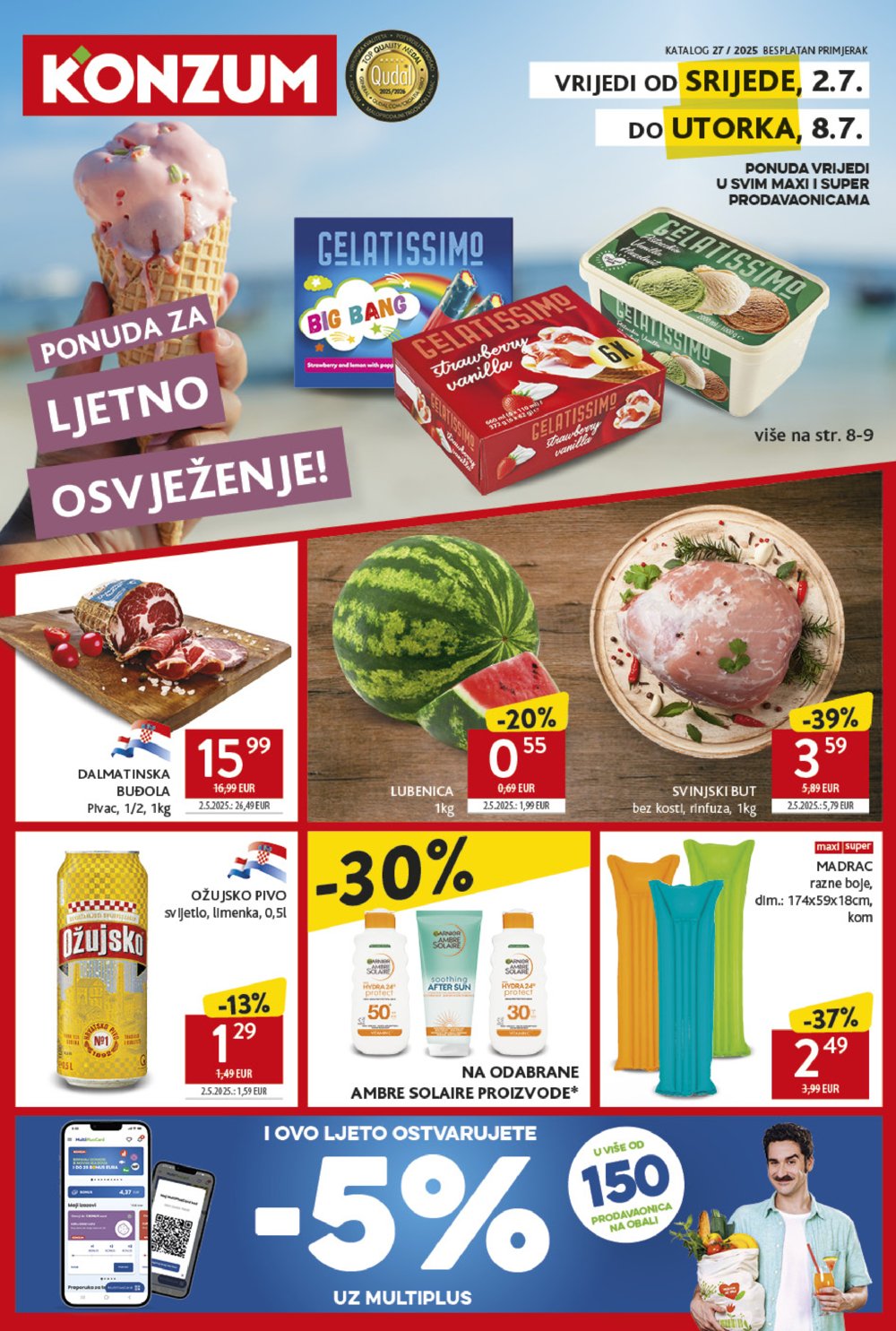 Konzum katalog Akcija 02.07.-08.07.2025.