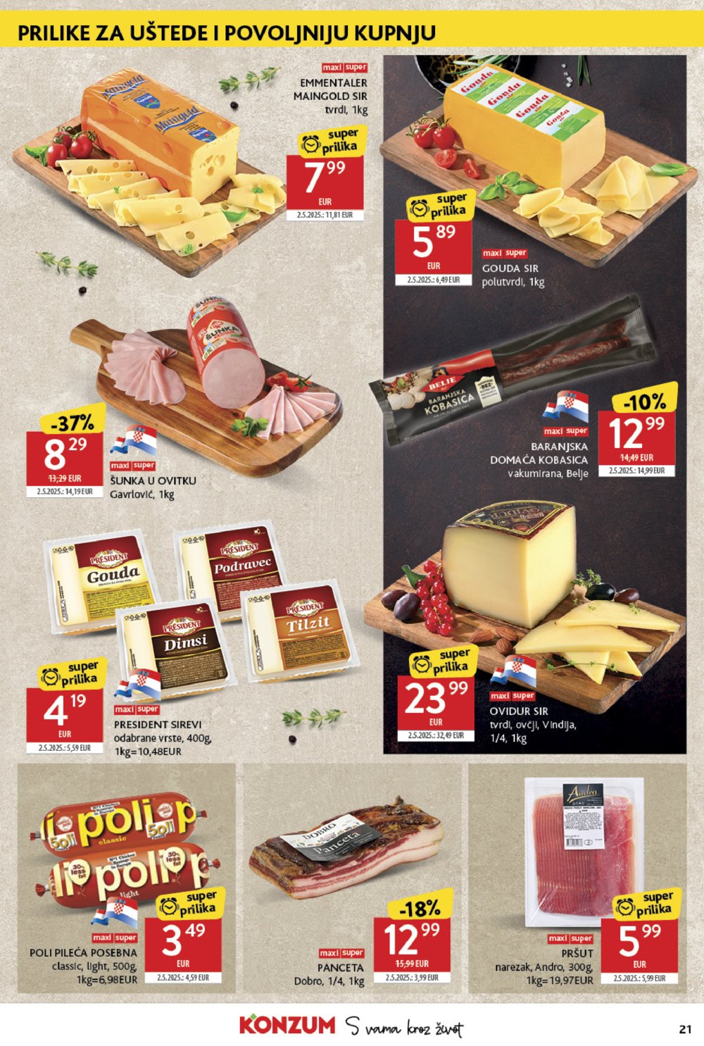 Konzum katalog Akcija 02.07.-08.07.2025.