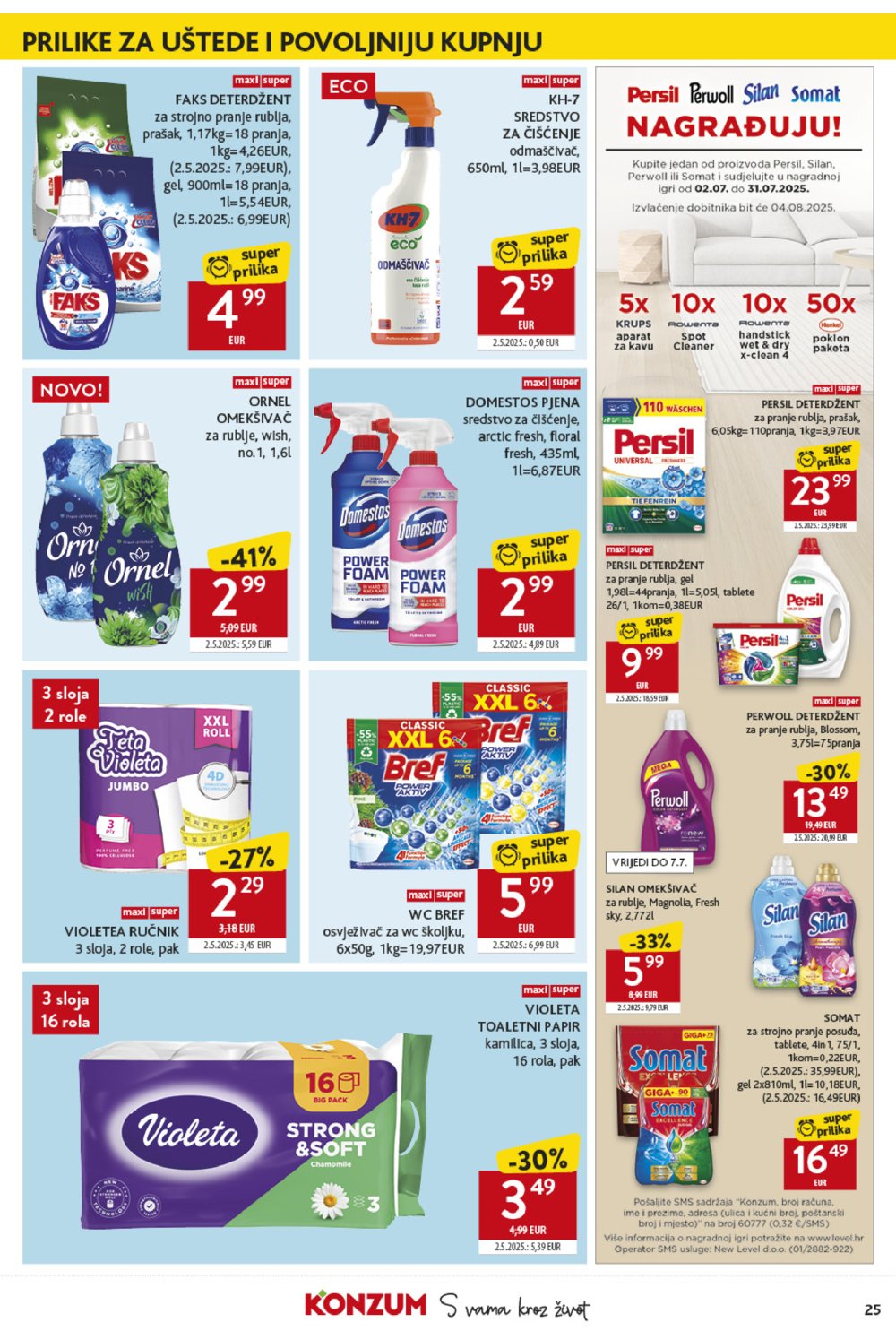 Konzum katalog Akcija 02.07.-08.07.2025.