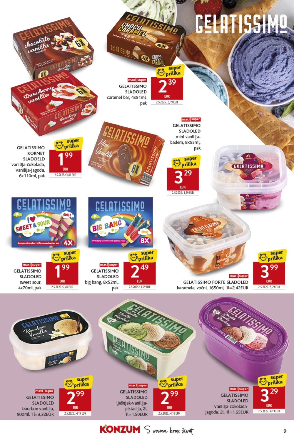 Konzum katalog Akcija 02.07.-08.07.2025.