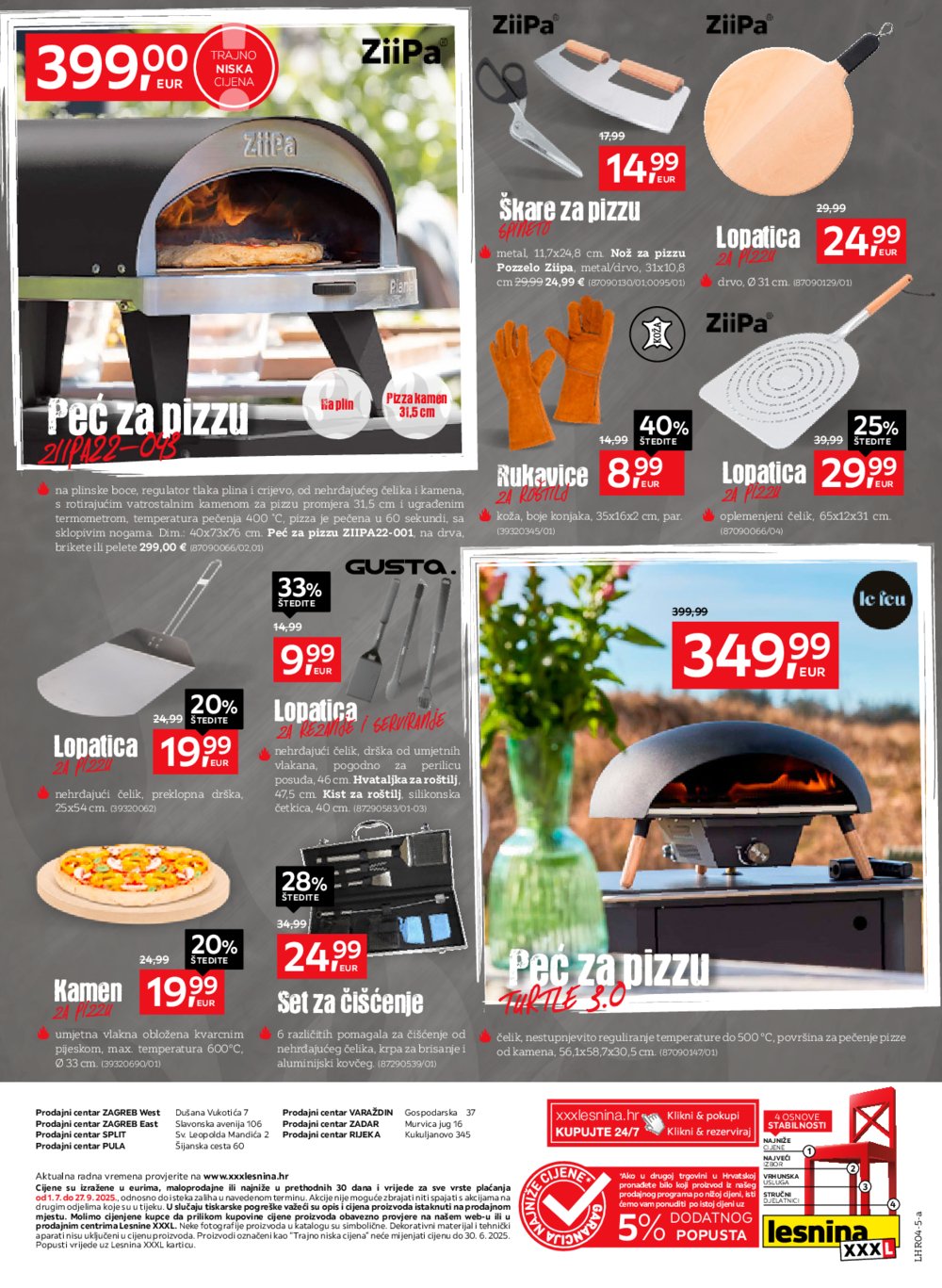 Lesnina katalog Proljetnje roštiljade 01. 07. 2025. - 27. 09. 2025.