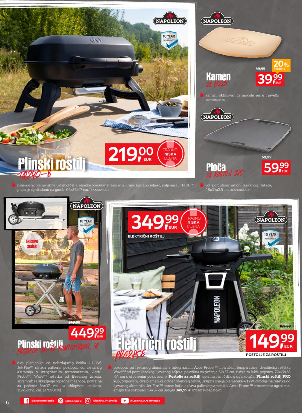 Lesnina katalog Proljetnje roštiljade 01. 07. 2025. - 27. 09. 2025.