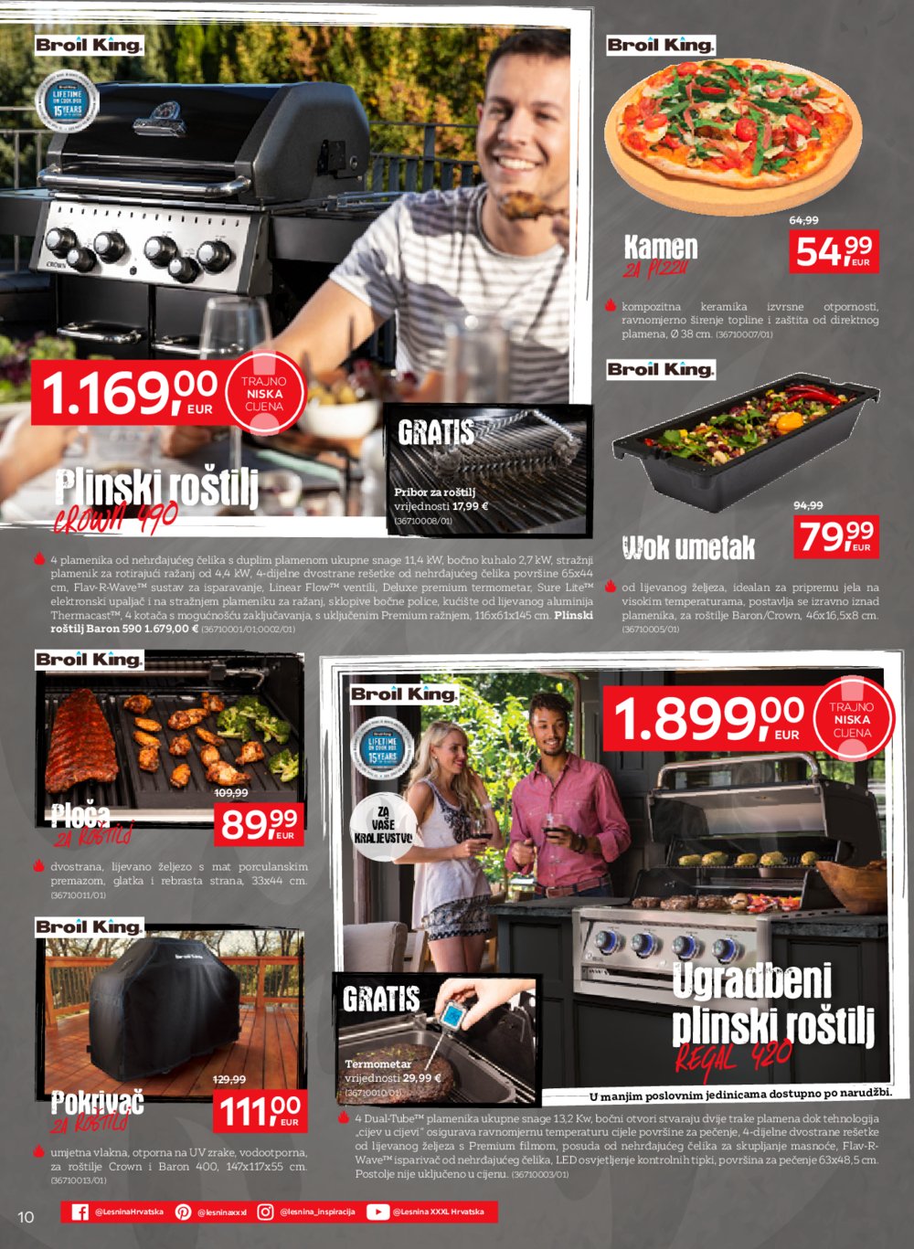 Lesnina katalog Proljetnje roštiljade 01. 07. 2025. - 27. 09. 2025.
