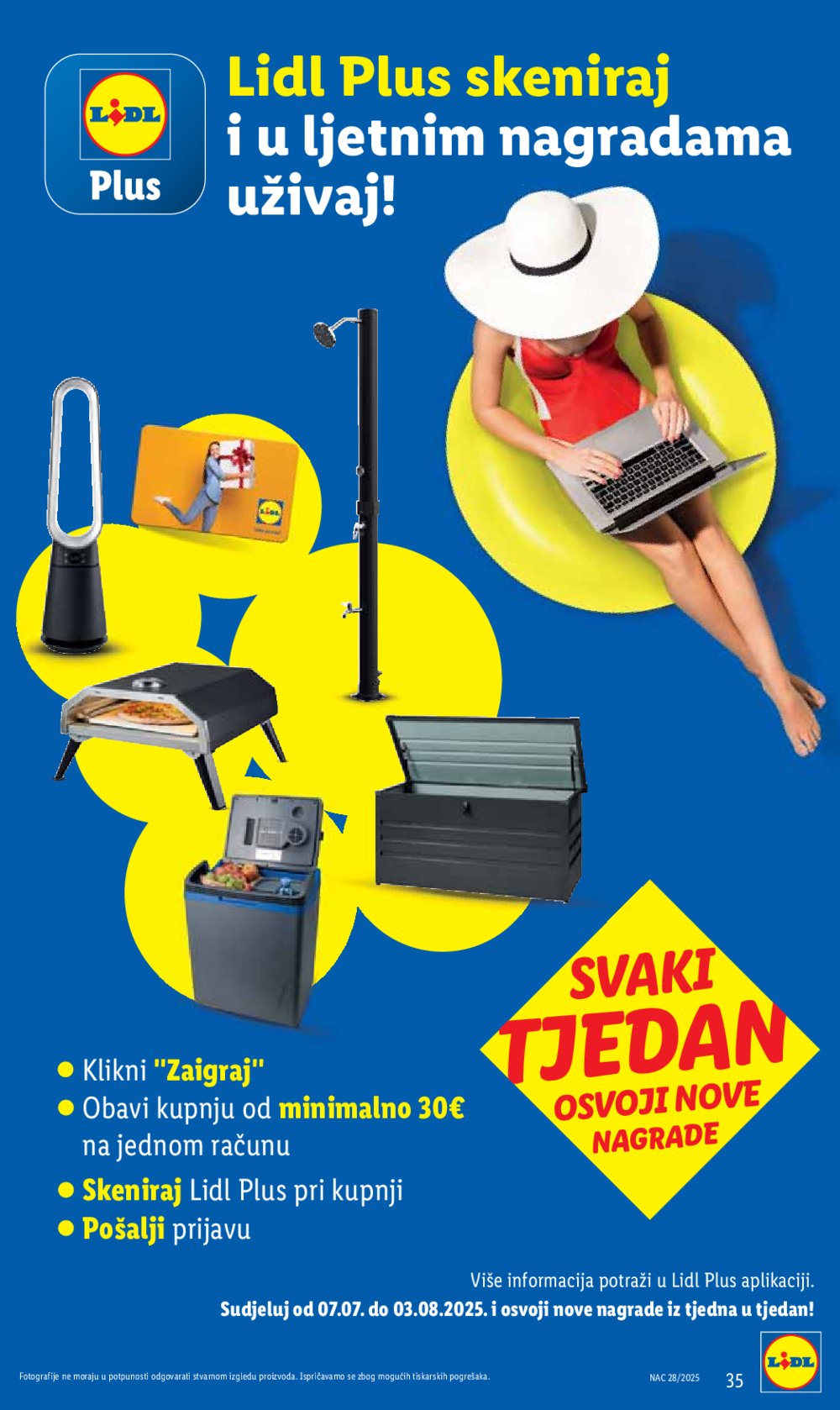Lidl katalog Super ponuda od ponedjeljka 07.07.- 13.07.2025.