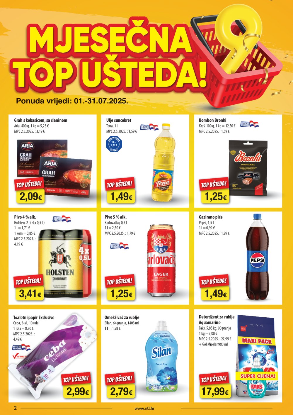 NTL katalog Akcija 02.07.-08.07.2025. Istok