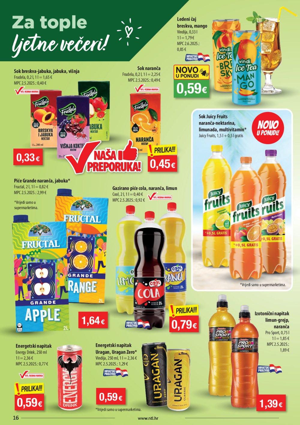 NTL katalog Akcija 02.07.-08.07.2025. Istok