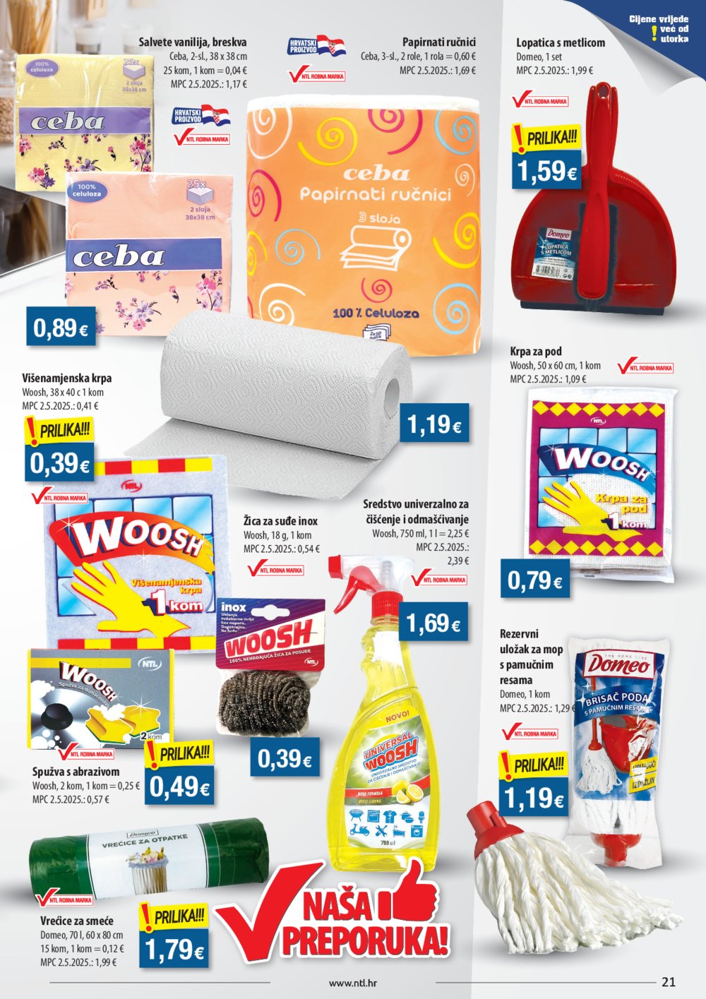 NTL katalog Akcija 02.07.-08.07.2025. Istok