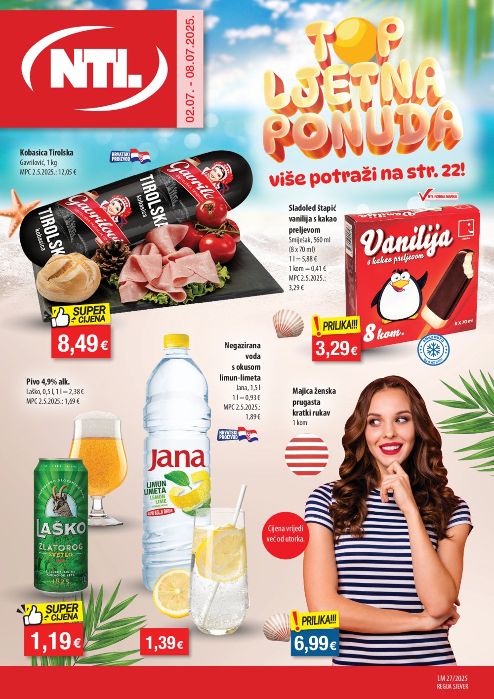 NTL katalog Akcija 02.07.-08.07.2025. Sjever