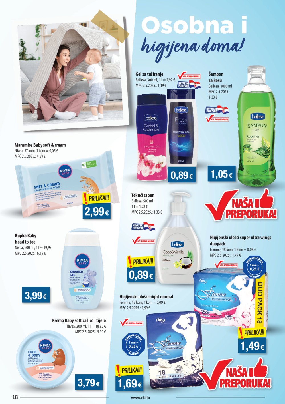 NTL katalog Akcija 02.07.-08.07.2025. Sjever
