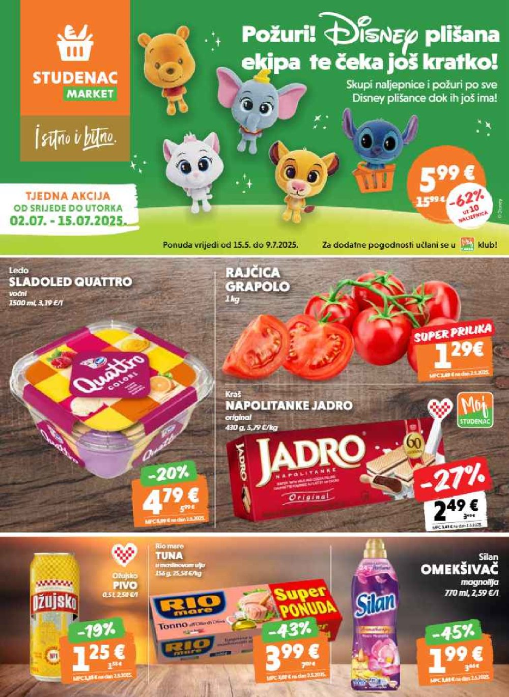 Studenac katalog Akcija 02.07.-15.07.2025.