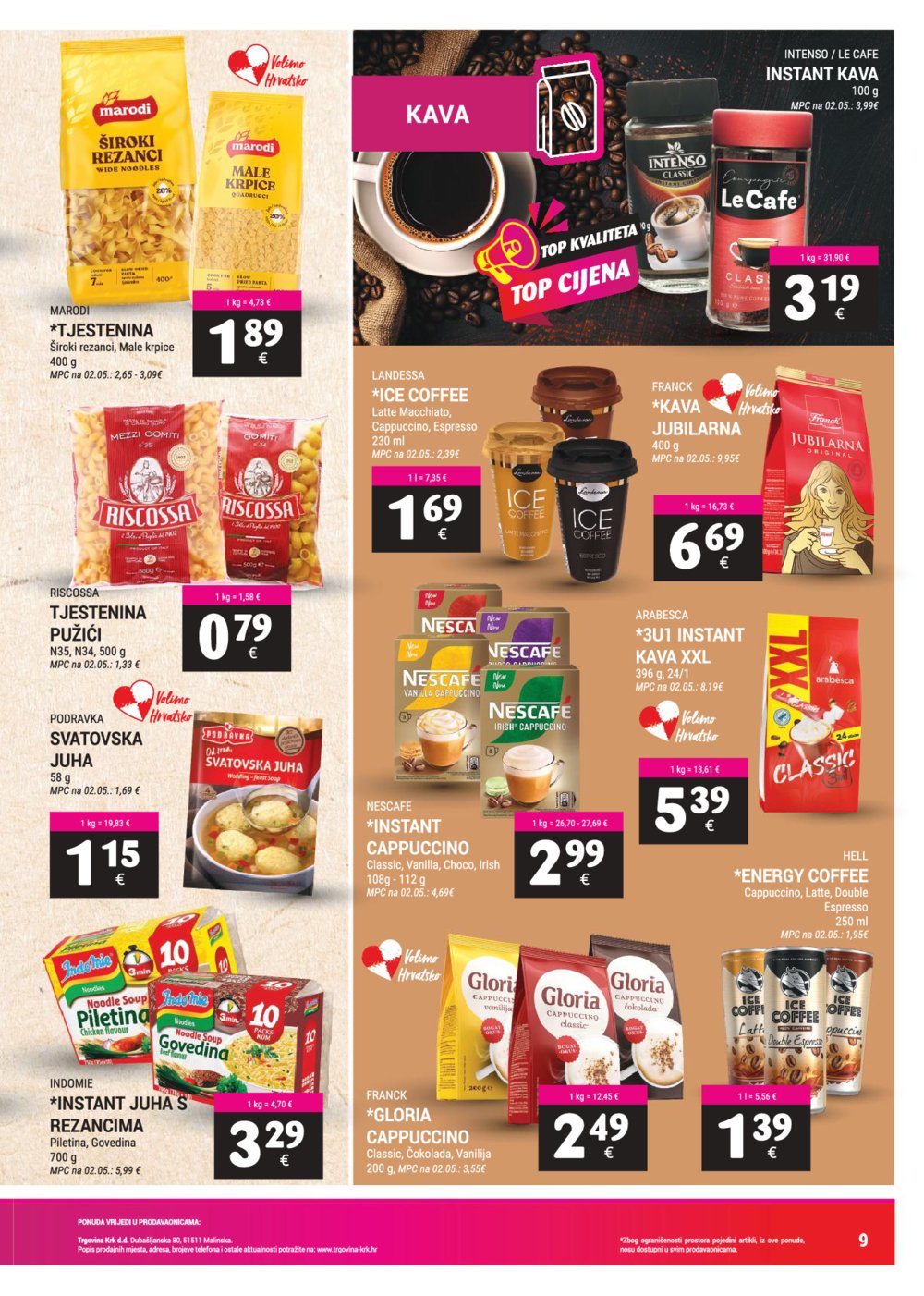 Trgovina Krk katalog 01.07. - 15. 07. 2025.