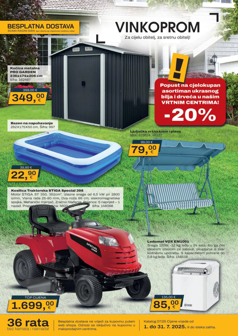 Vinkoprom katalog Akcija 01.07.2025. - 31.07.2025. 