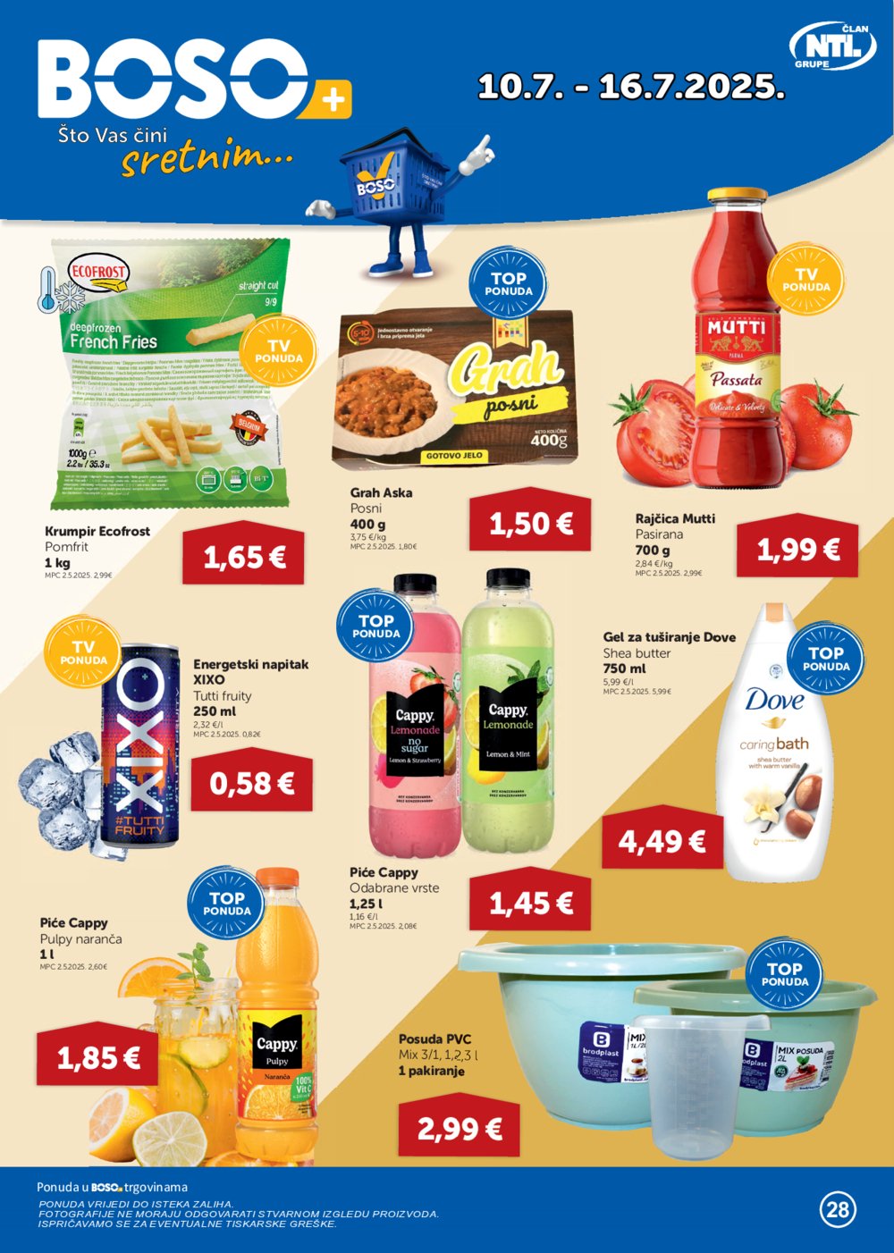 Boso katalog Akcija 10.07.-16.07.2025.