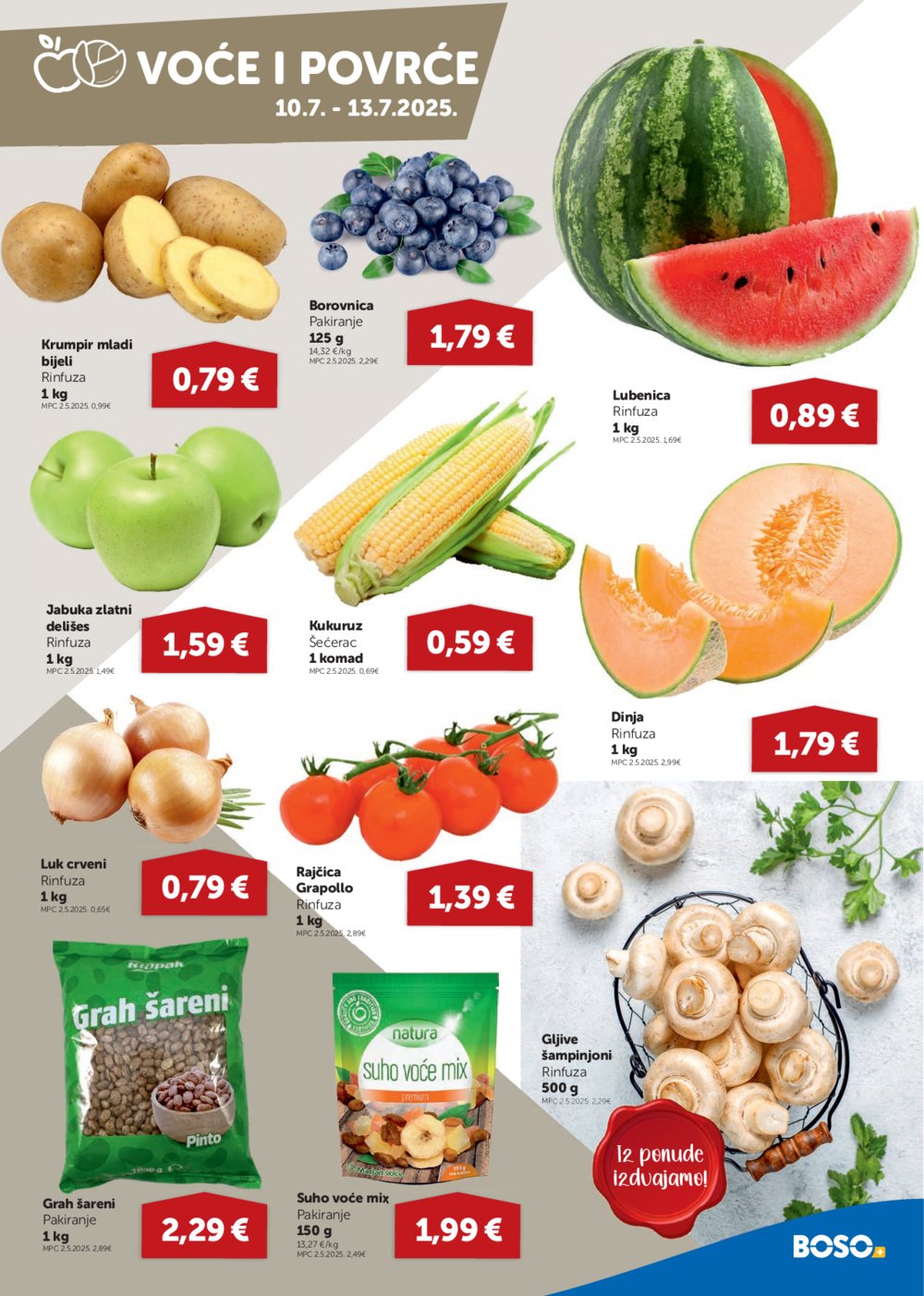 Boso katalog Akcija 10.07.-16.07.2025.
