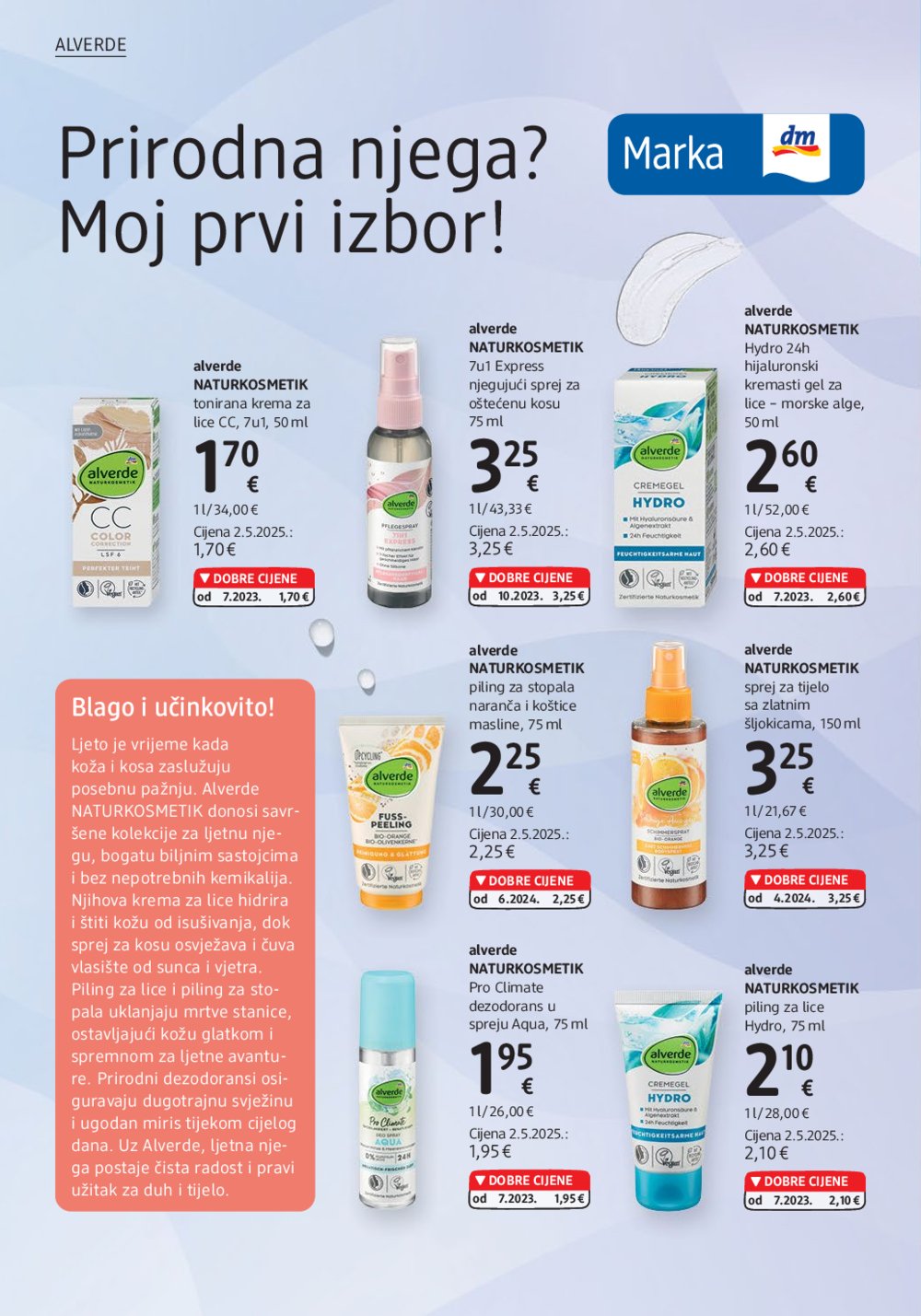 dm katalog Akcija 16.07.-31.07.2025.