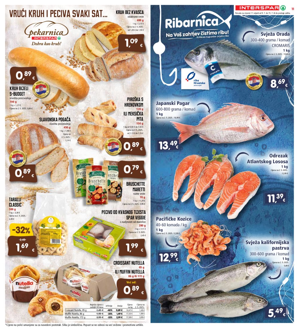 INTERSPAR katalog Akcija 09.07.-15.07.2025.