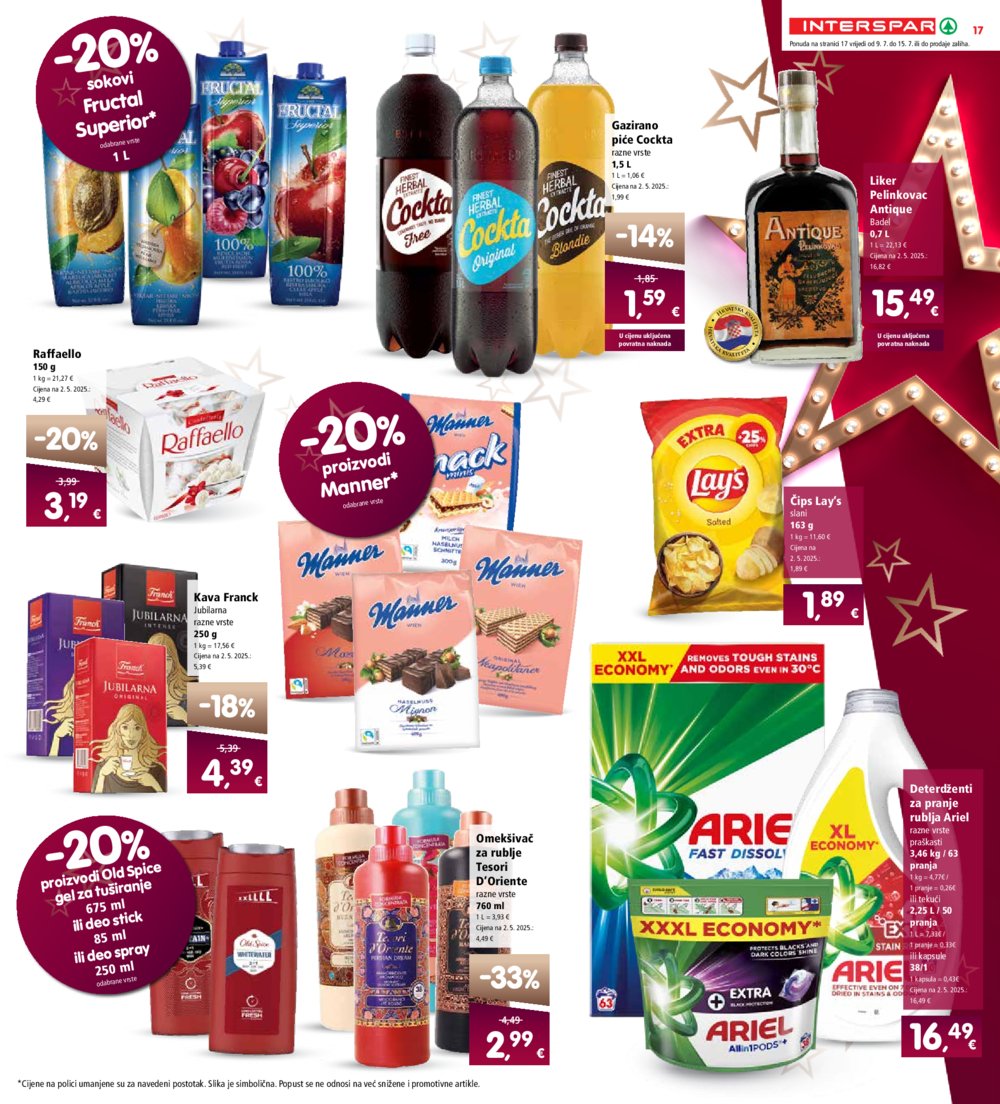 INTERSPAR katalog Akcija 09.07.-15.07.2025.
