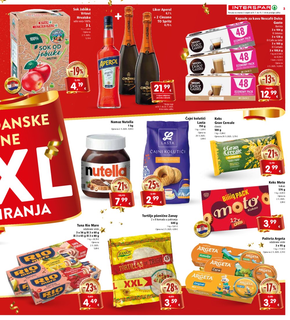INTERSPAR katalog Akcija 09.07.-15.07.2025.