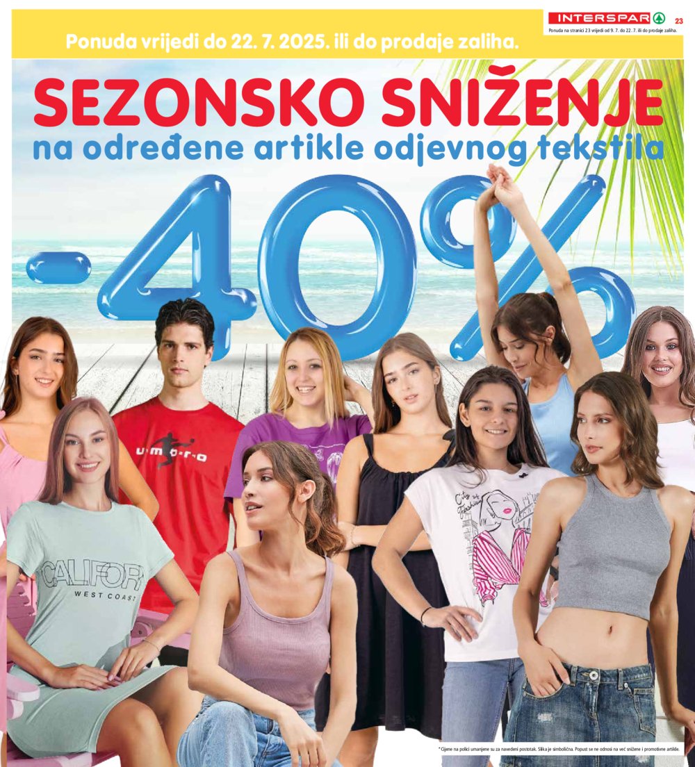 INTERSPAR katalog Akcija 09.07.-15.07.2025.