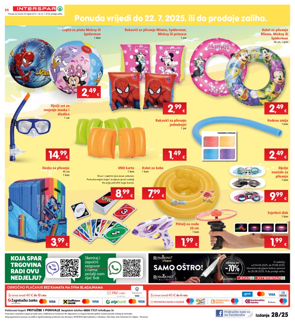 INTERSPAR katalog Akcija 09.07.-15.07.2025.