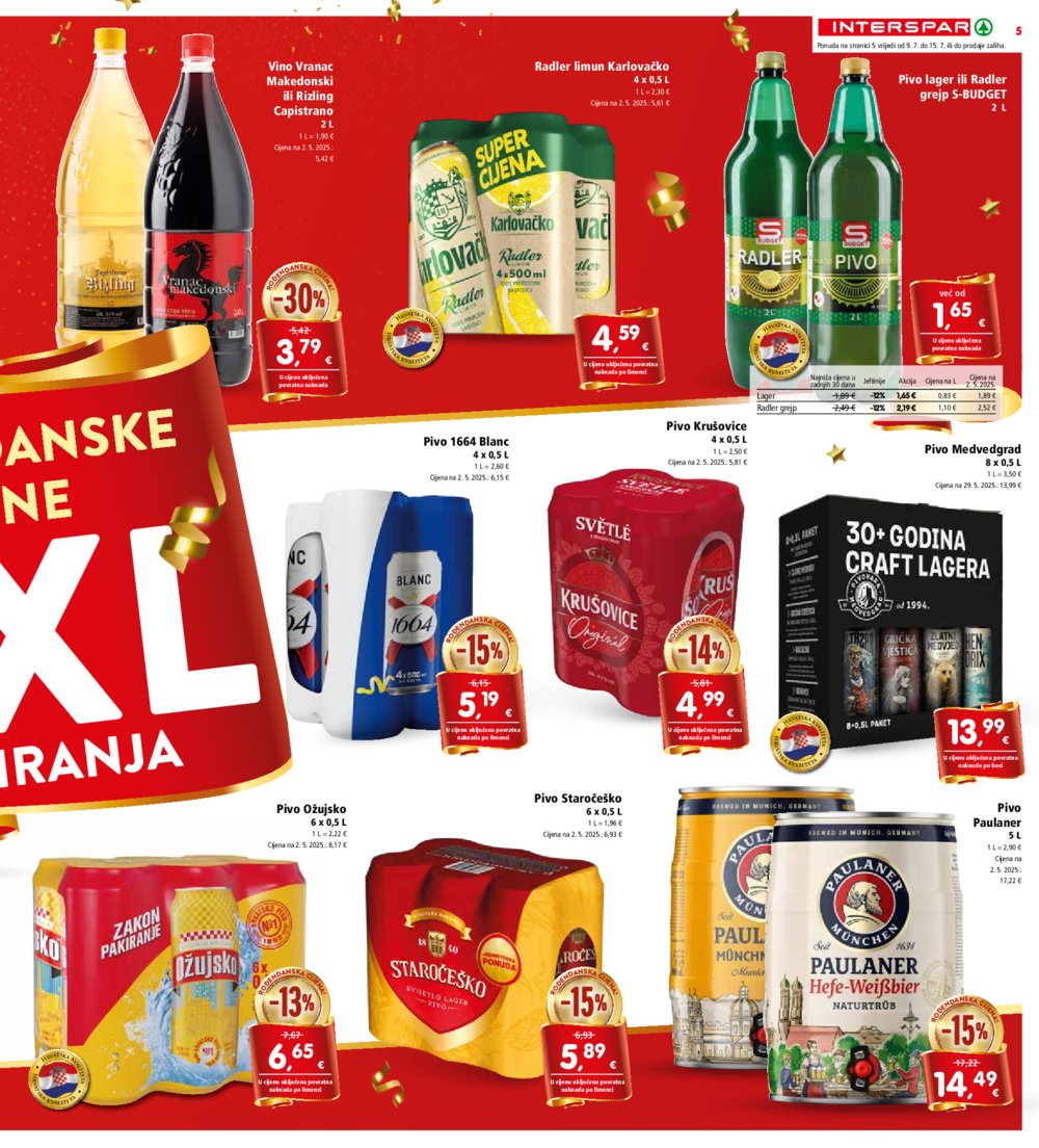 INTERSPAR katalog Akcija 09.07.-15.07.2025.