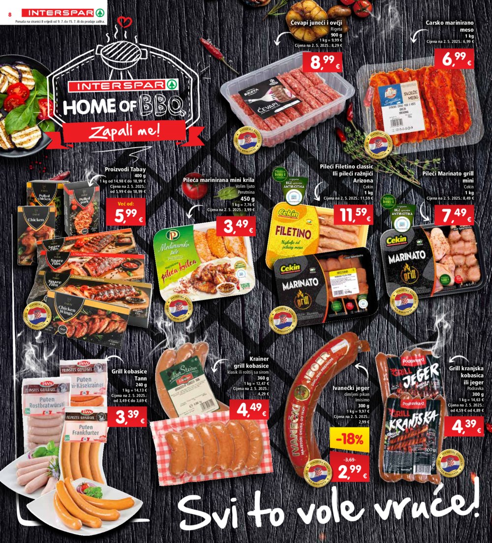 INTERSPAR katalog Akcija 09.07.-15.07.2025.