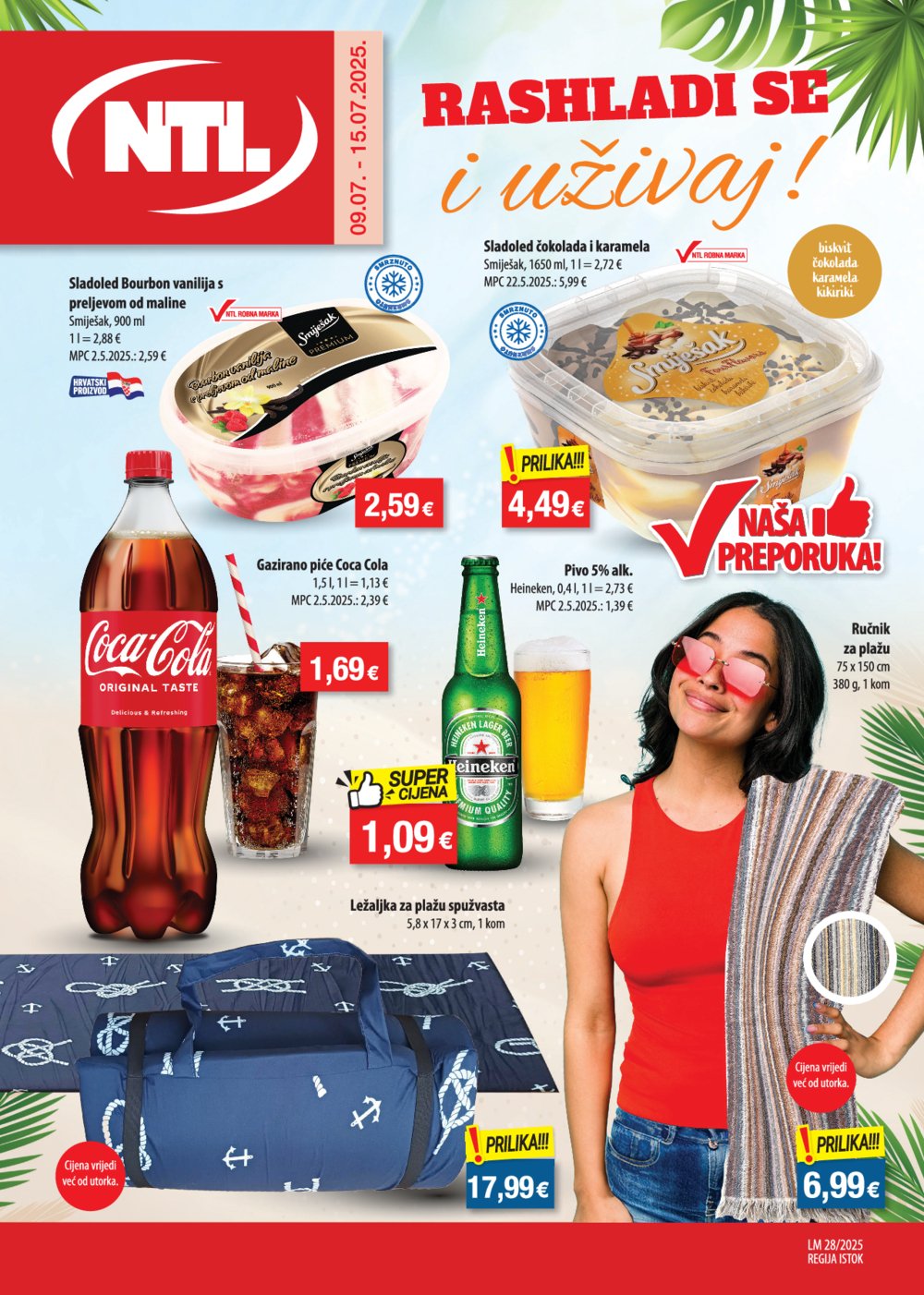 NTL katalog Akcija 09.07.-15.07.2025. Istok