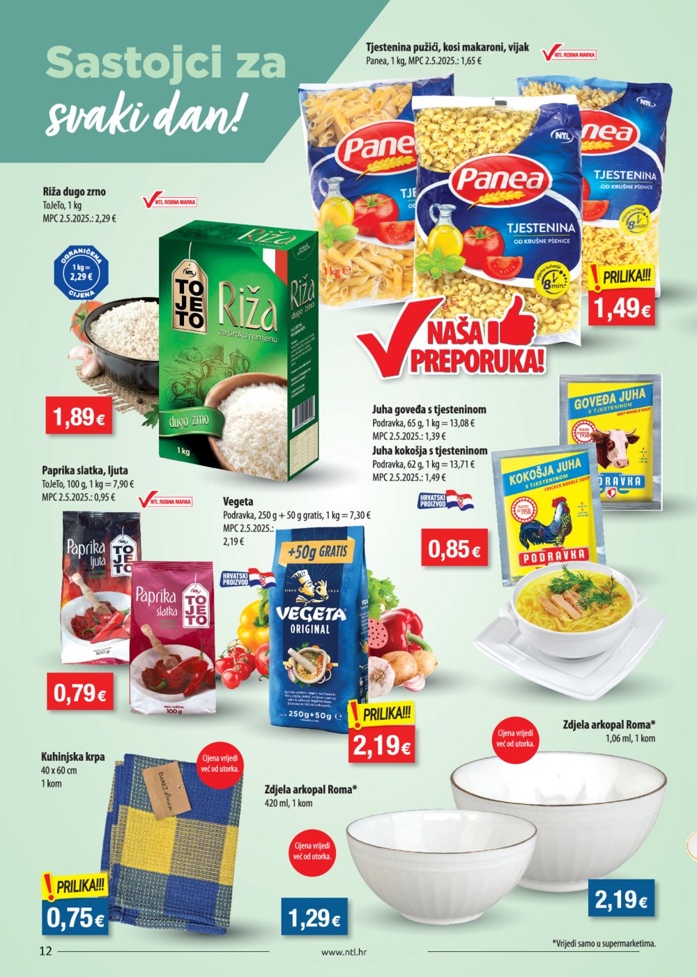 NTL katalog Akcija 09.07.-15.07.2025. Sjever