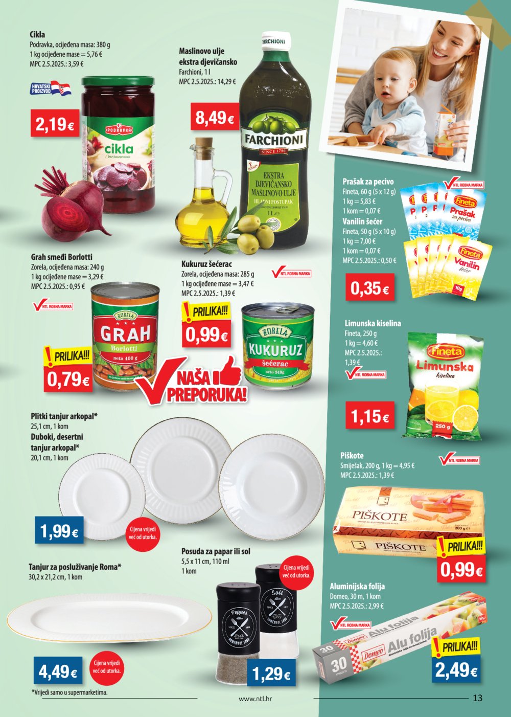 NTL katalog Akcija 09.07.-15.07.2025. Sjever