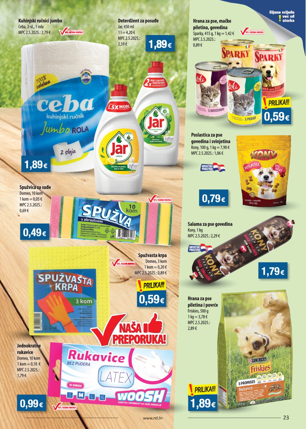 NTL katalog Akcija 09.07.-15.07.2025. Sjever