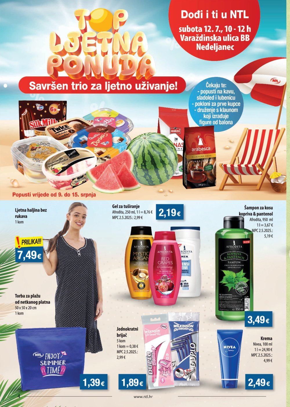NTL katalog Akcija 09.07.-15.07.2025. Sjever
