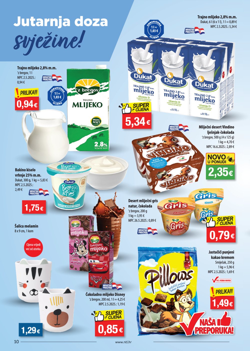 NTL katalog Akcija 09.07.-15.07.2025. Sjever