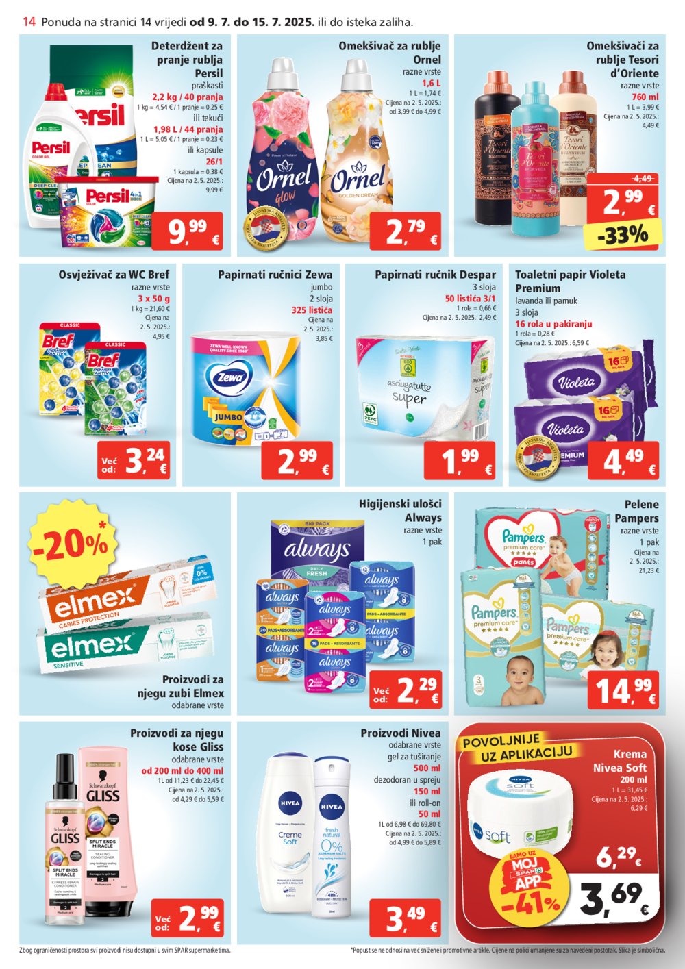 SPAR katalog Akcija 09.07.-15.07.2025.